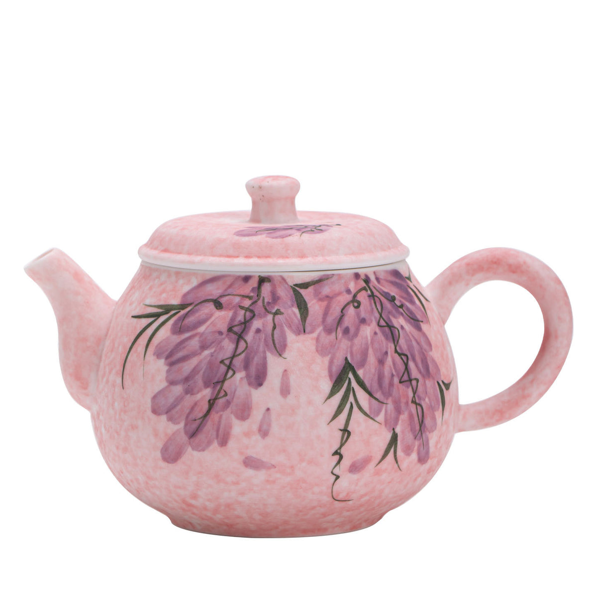 Authentic Rock Mineral White Mist Wisteria Dezhong Ceramic Teapot - 190ml Luxury Gongfu Teapot
