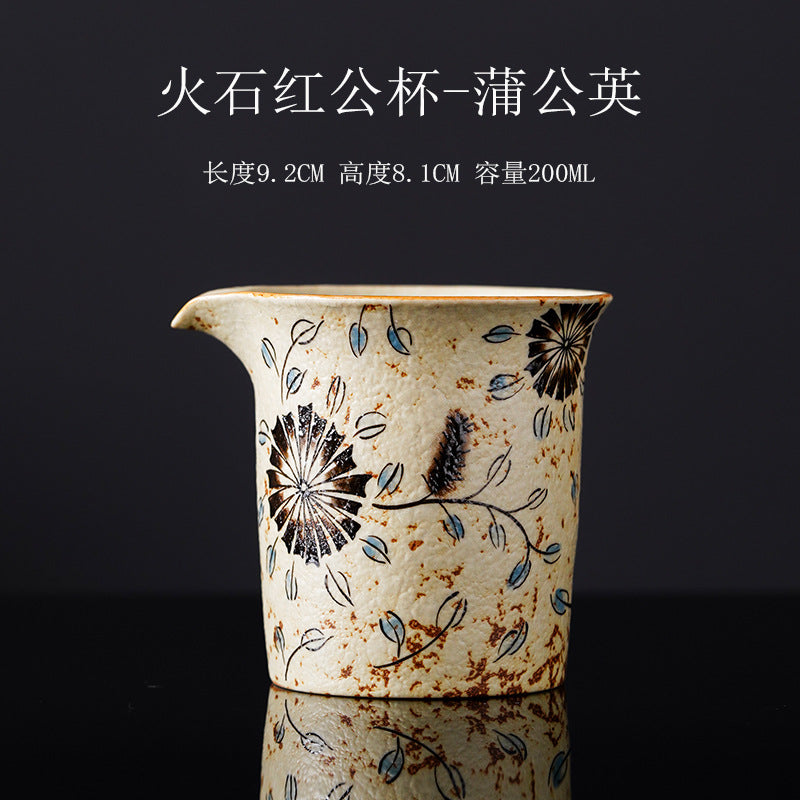 Authentic Blue & White Huoshihong 24K Gilded Ceramic Fairness Pitcher - 220ml Cha Hai