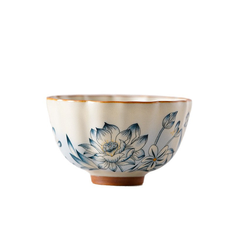 Authentic Jingdezhen Ru Ware Celadon Thin-Body Master Teacup - 80ml Gongfu Cup