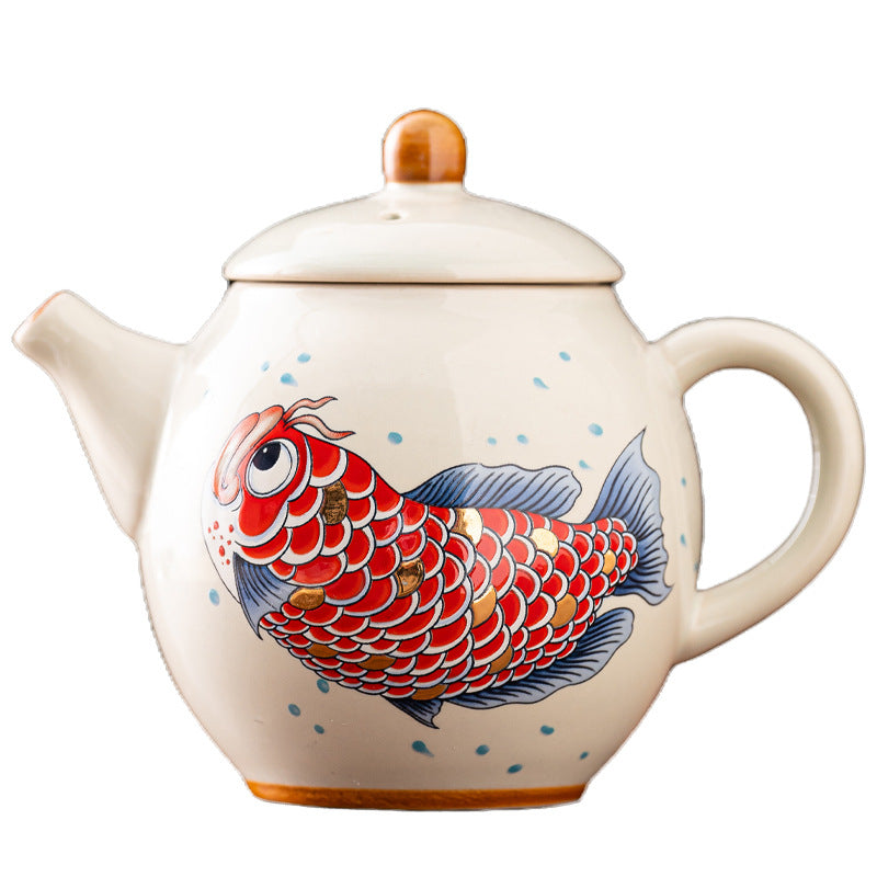 Wood-Ash Abundance Sancai Gaiwan - 110ml
