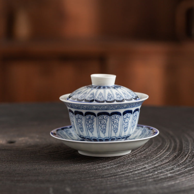 Jingdezhen Blue & White Antique Porcelain Tea Set