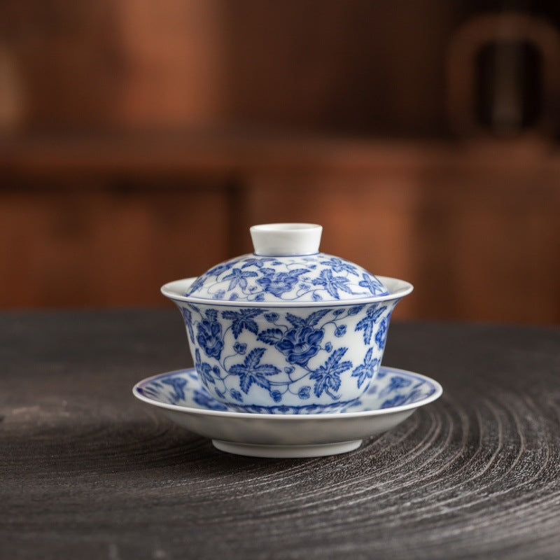 Jingdezhen Blue & White Antique Porcelain Tea Set