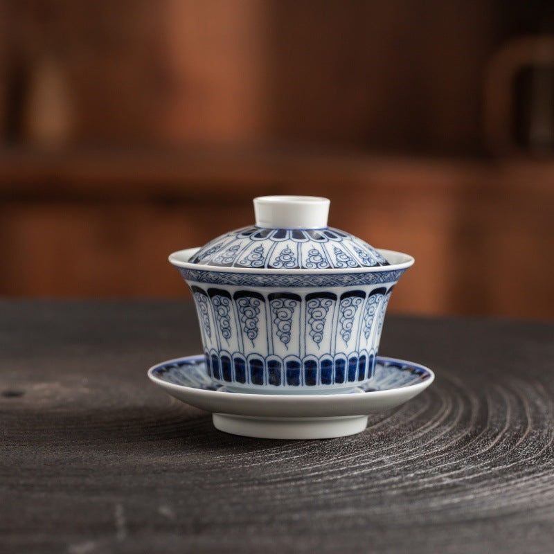 Jingdezhen Blue & White Antique Porcelain Tea Set