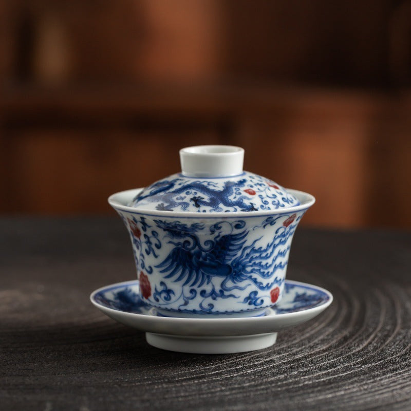 Jingdezhen Blue & White Antique Porcelain Tea Set