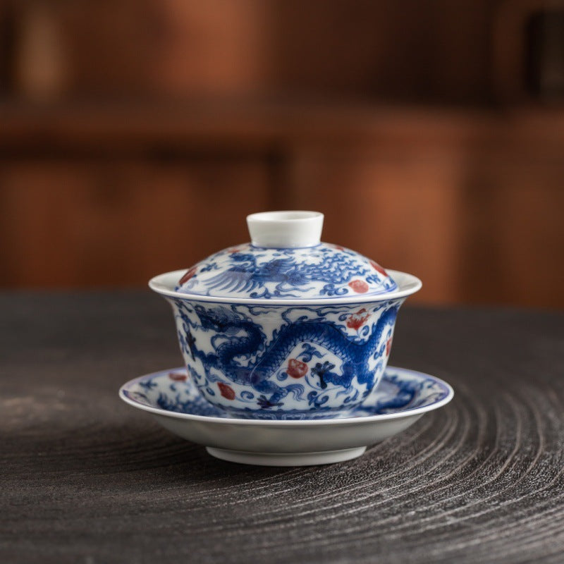 Jingdezhen Blue & White Antique Porcelain Tea Set
