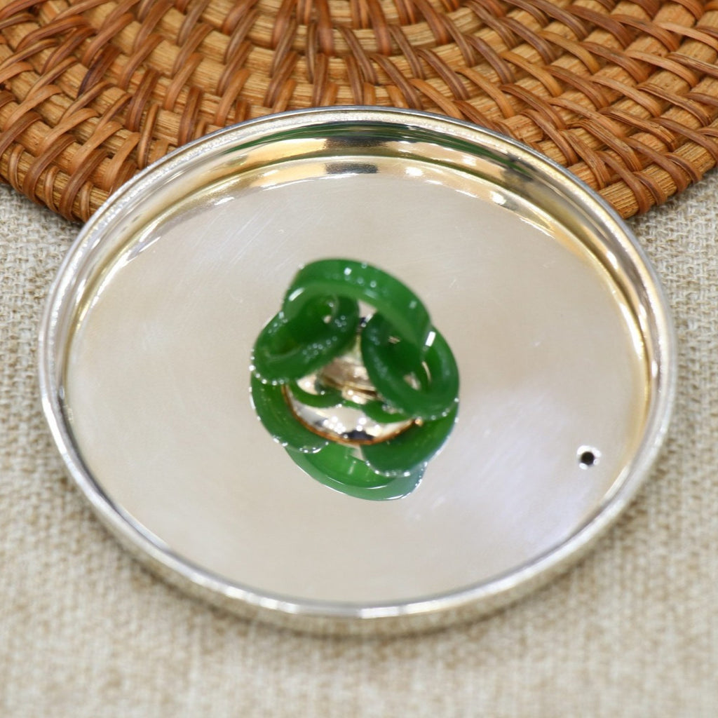 Collector-grade 9999 silver Heart Sutra kettle