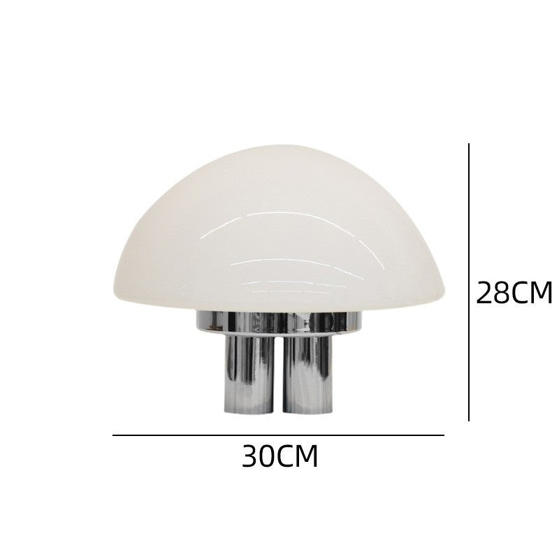 Milano opal Bauhaus mushroom table lamp 4