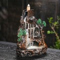 Chinese mountain village backflow incense burner small alternate view