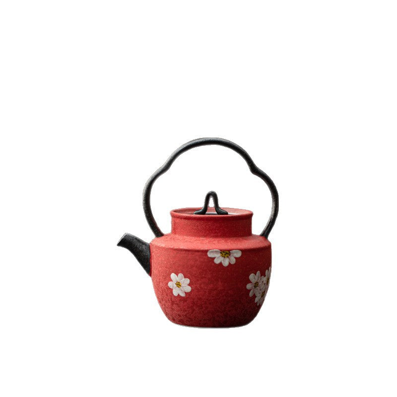 Crackle glaze lotus teacup size and capacity