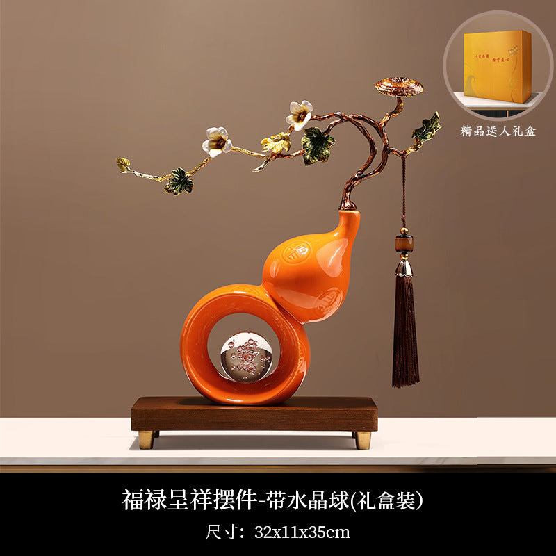 Crystal gourd prosperity New Chinese ornament 7