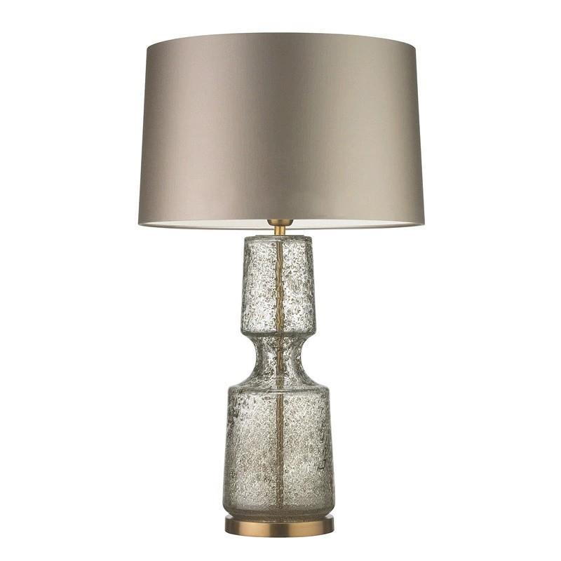 Prism Vessel textured glass column table lamp 2