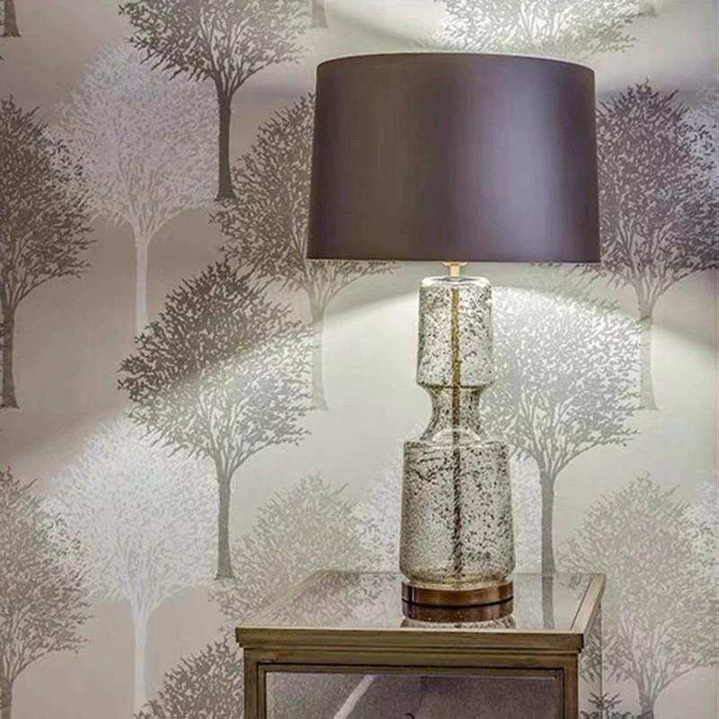 Prism Vessel textured glass column table lamp 4