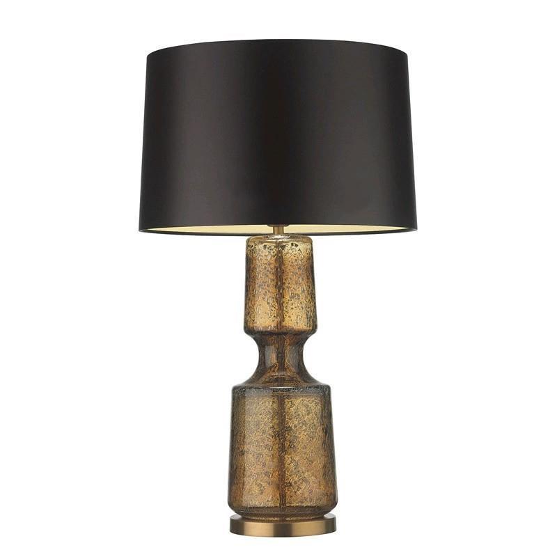 Prism Vessel textured glass column table lamp 6