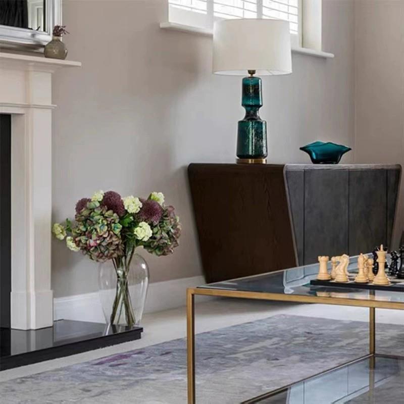 Prism Vessel textured glass column table lamp 7