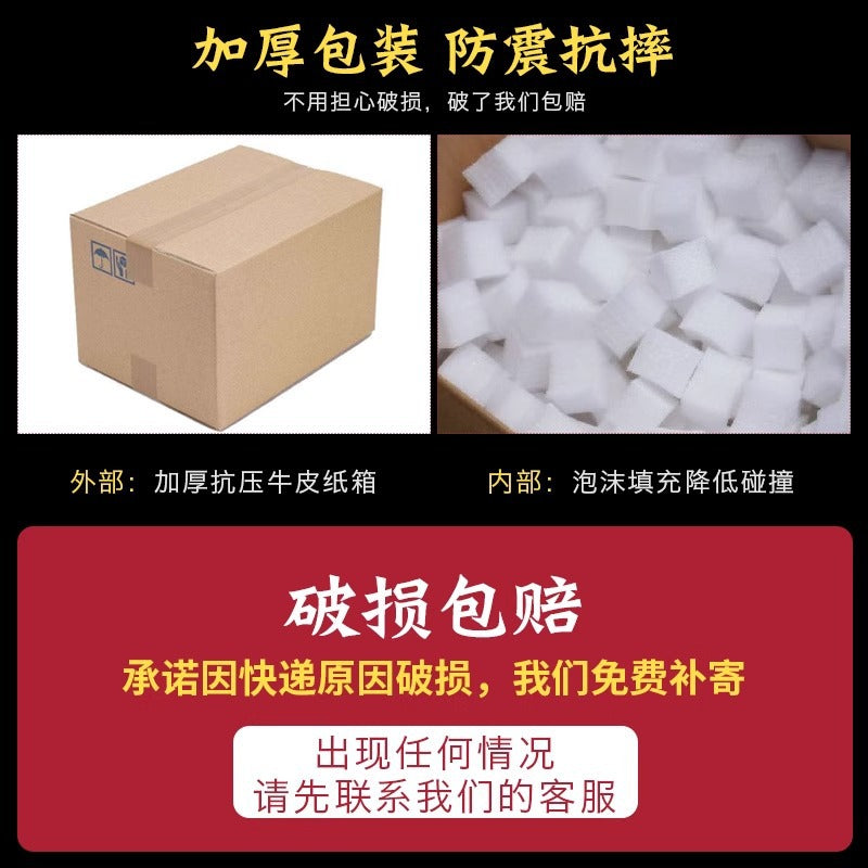 Protective packaging presentation for large decorative porcelain floor vase