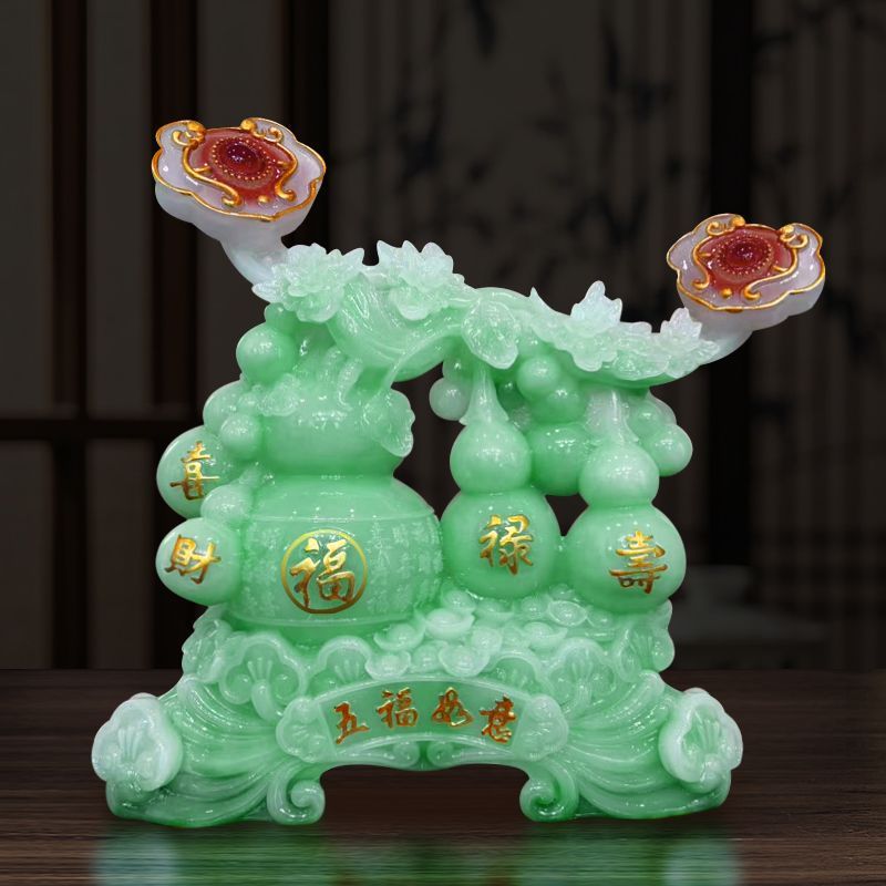 Five Blessings gourd auspicious ornament 8