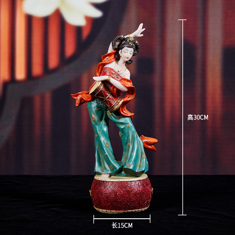 New Chinese Dunhuang muse figurine decorative detail