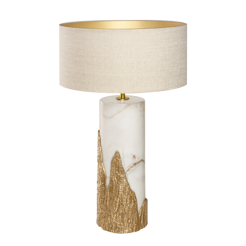 Gilded Mountain column table lamp 2
