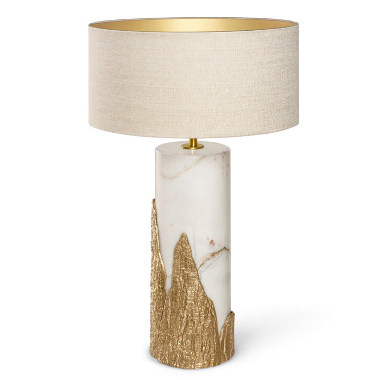 Gilded Mountain column table lamp 4