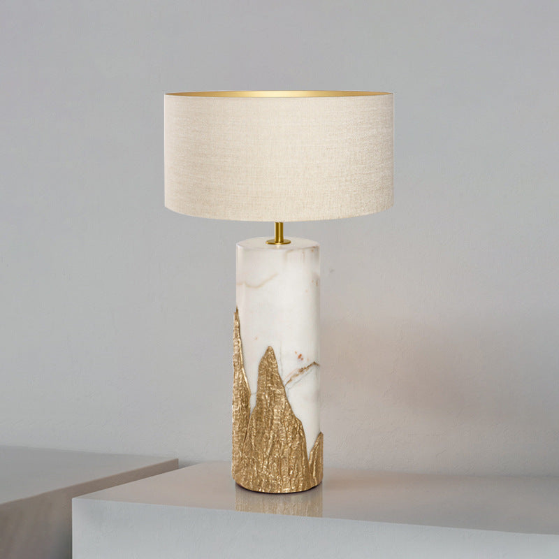 Gilded Mountain column table lamp 6