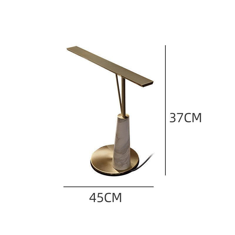 Axis marble linear LED table lamp 6