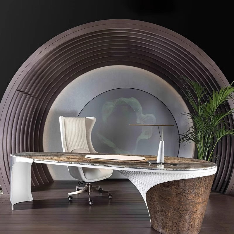 Axis marble linear LED table lamp 7