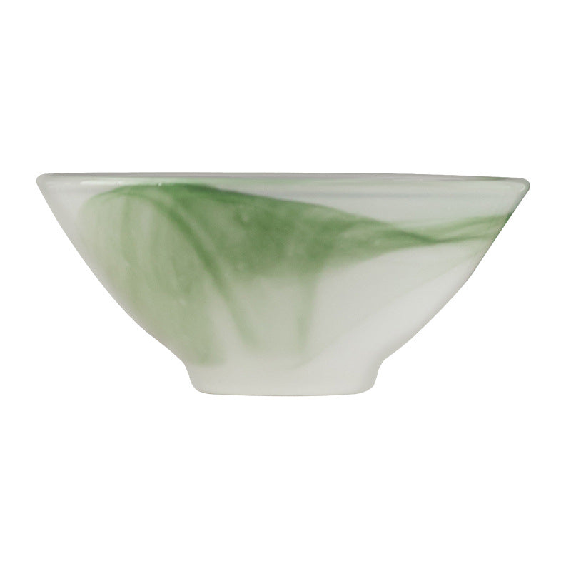 Liuli glass tea cup collection - relief detail and tea styling