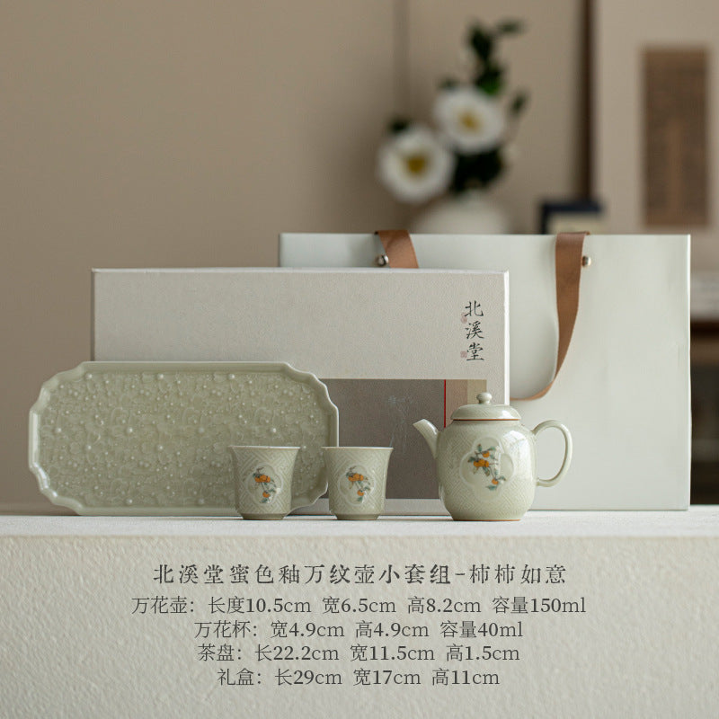 Longquan style celadon Chinese teaware collection