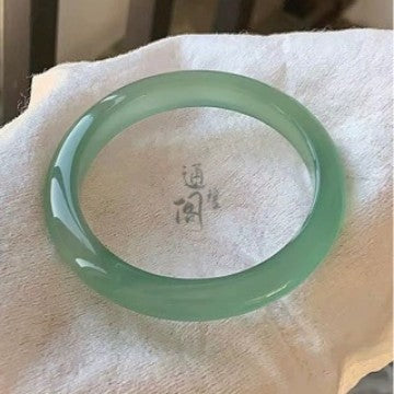 Natural stone bangle Chinese bracelet styling