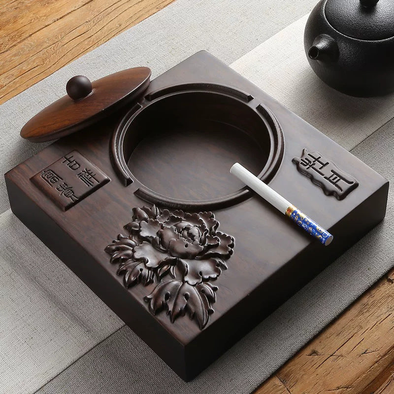 Premium covered ashtray New Chinese home decor