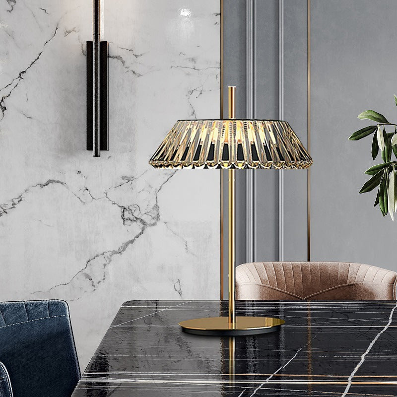 Prism Crown postmodern prismatic glass table lamp 1