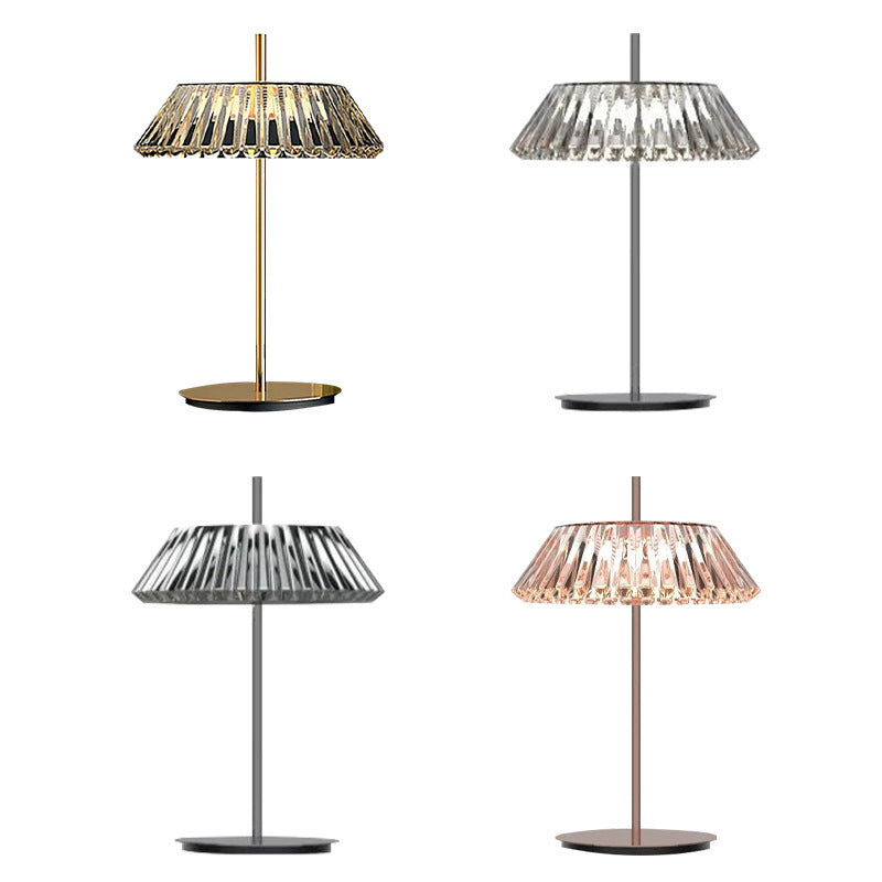 Prism Crown postmodern prismatic glass table lamp 2