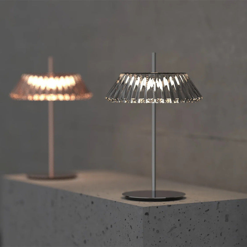 Prism Crown postmodern prismatic glass table lamp 5
