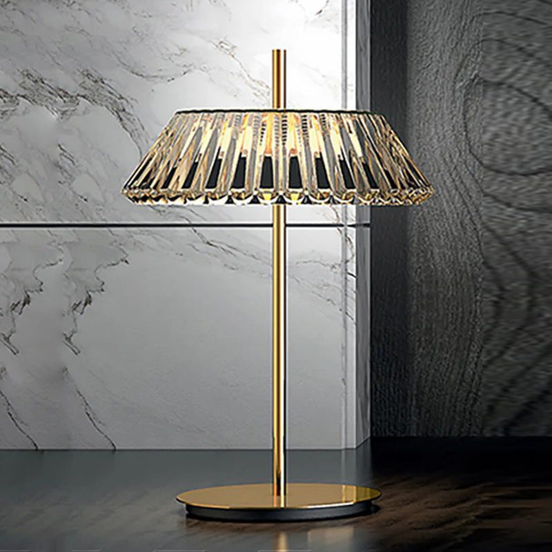 Prism Crown postmodern prismatic glass table lamp 6