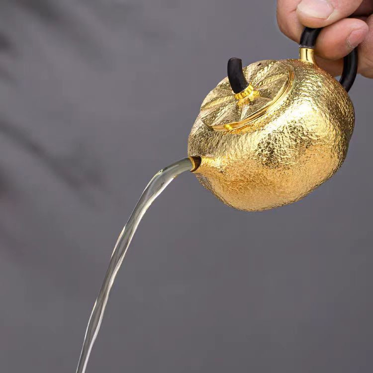 Pure silver teapot Chinese tea ceremony