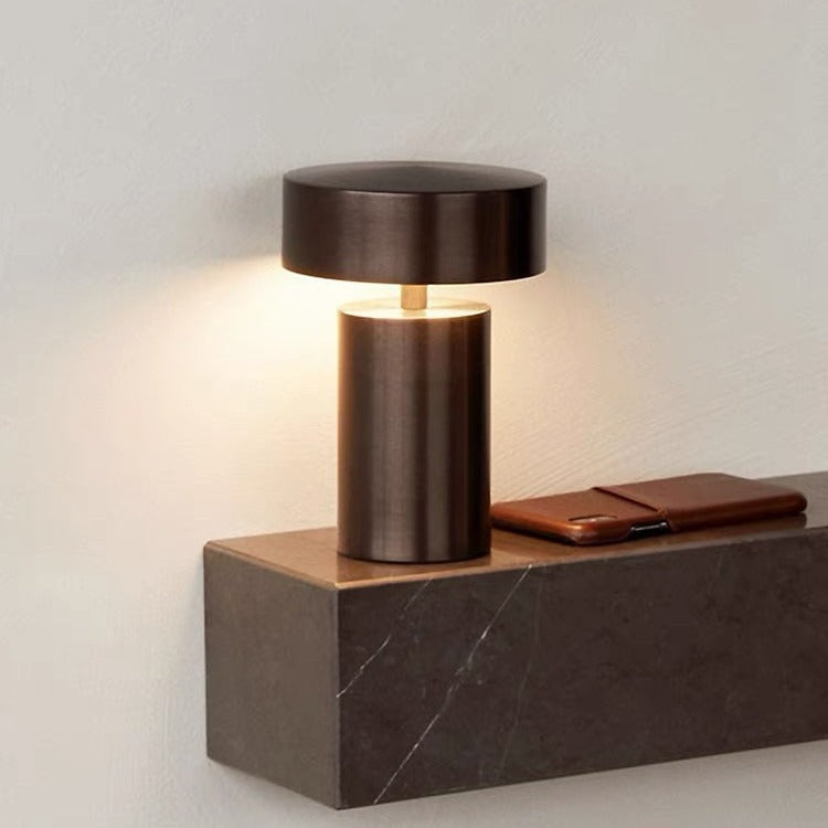 Nomad rechargeable metal touch table lamp 4