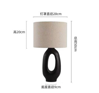 Atelier Loop sculptural resin table lamp collection 1