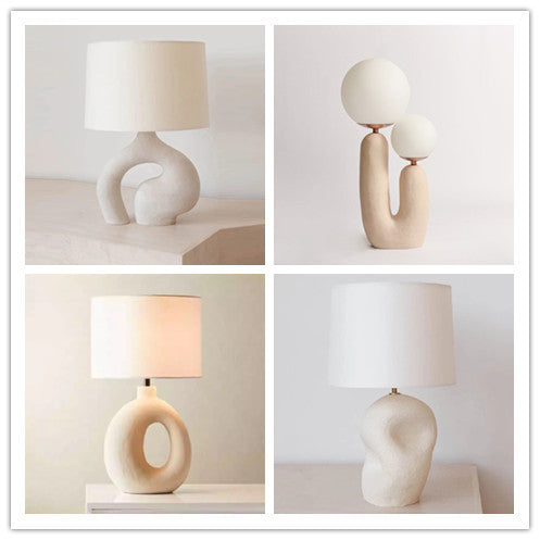 Atelier Loop sculptural resin table lamp collection 4