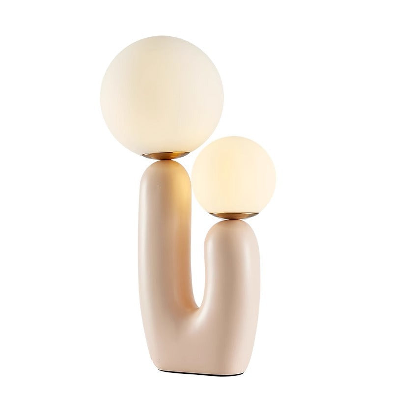 Atelier Loop sculptural resin table lamp collection 5