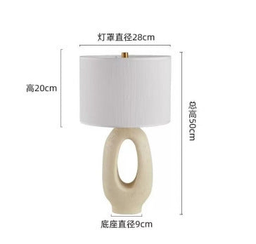 Atelier Loop sculptural resin table lamp collection 6