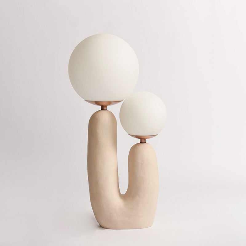 Atelier Loop sculptural resin table lamp collection 7