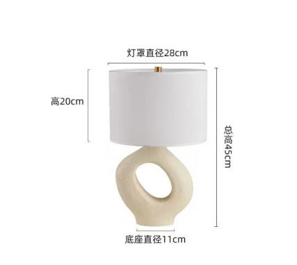 Atelier Loop sculptural resin table lamp collection 8