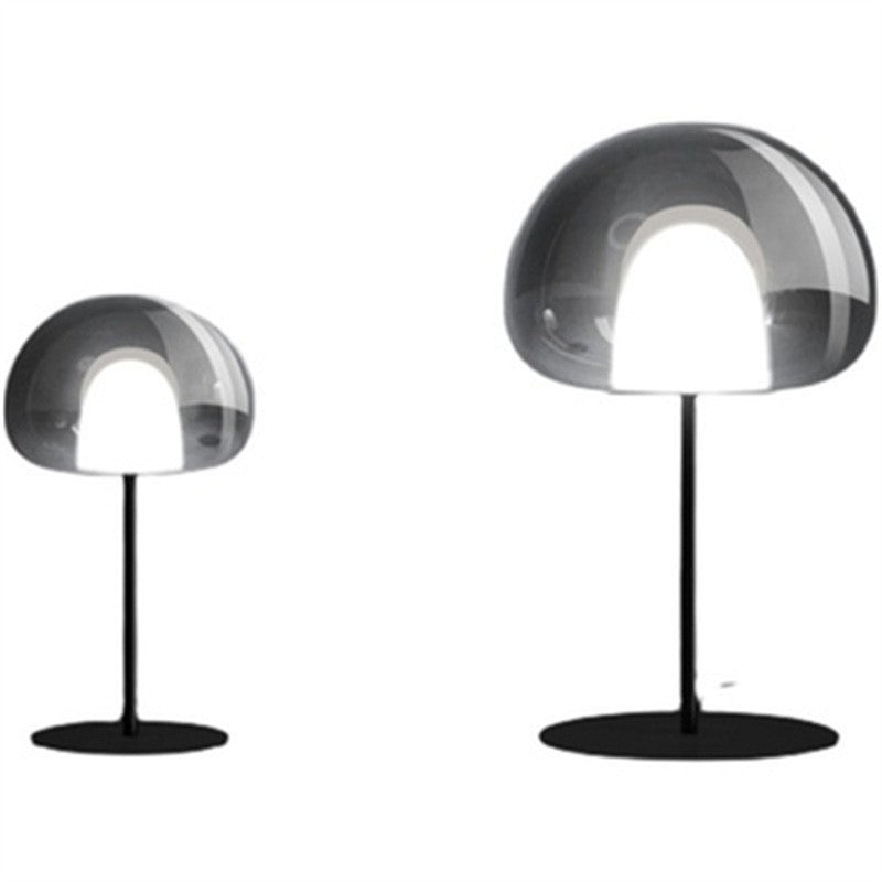 Smoke Arc Dome mushroom table lamp 3