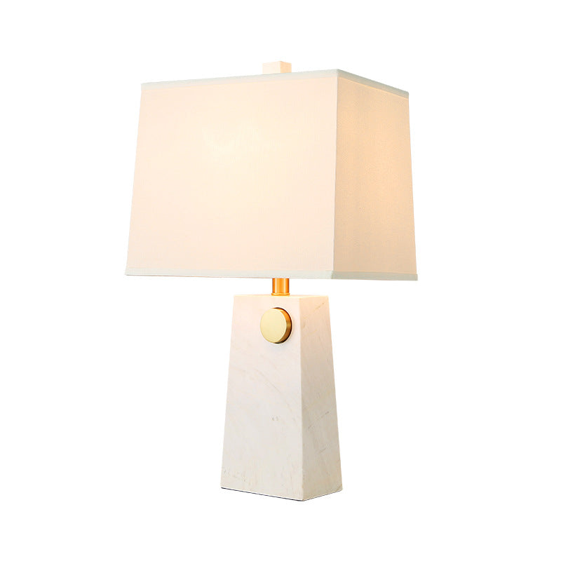 Monument tapered marble table lamp 3