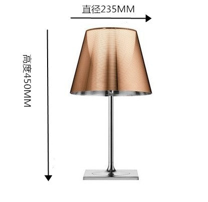 Transparent double-layer designer table lamp product view