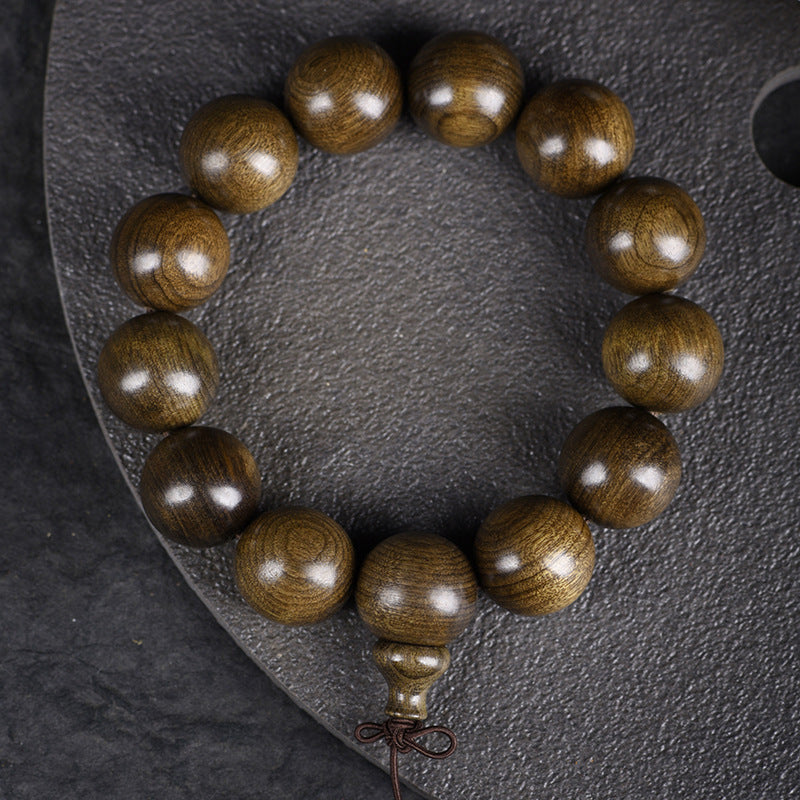 Yinchen wood precision gourd-accent bracelet