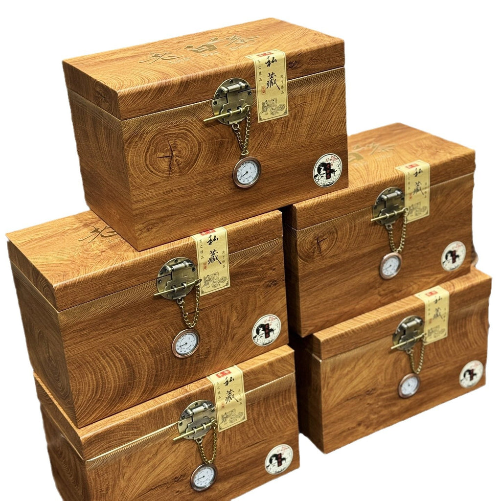 Aged Fuding white tea gift presentation boxes