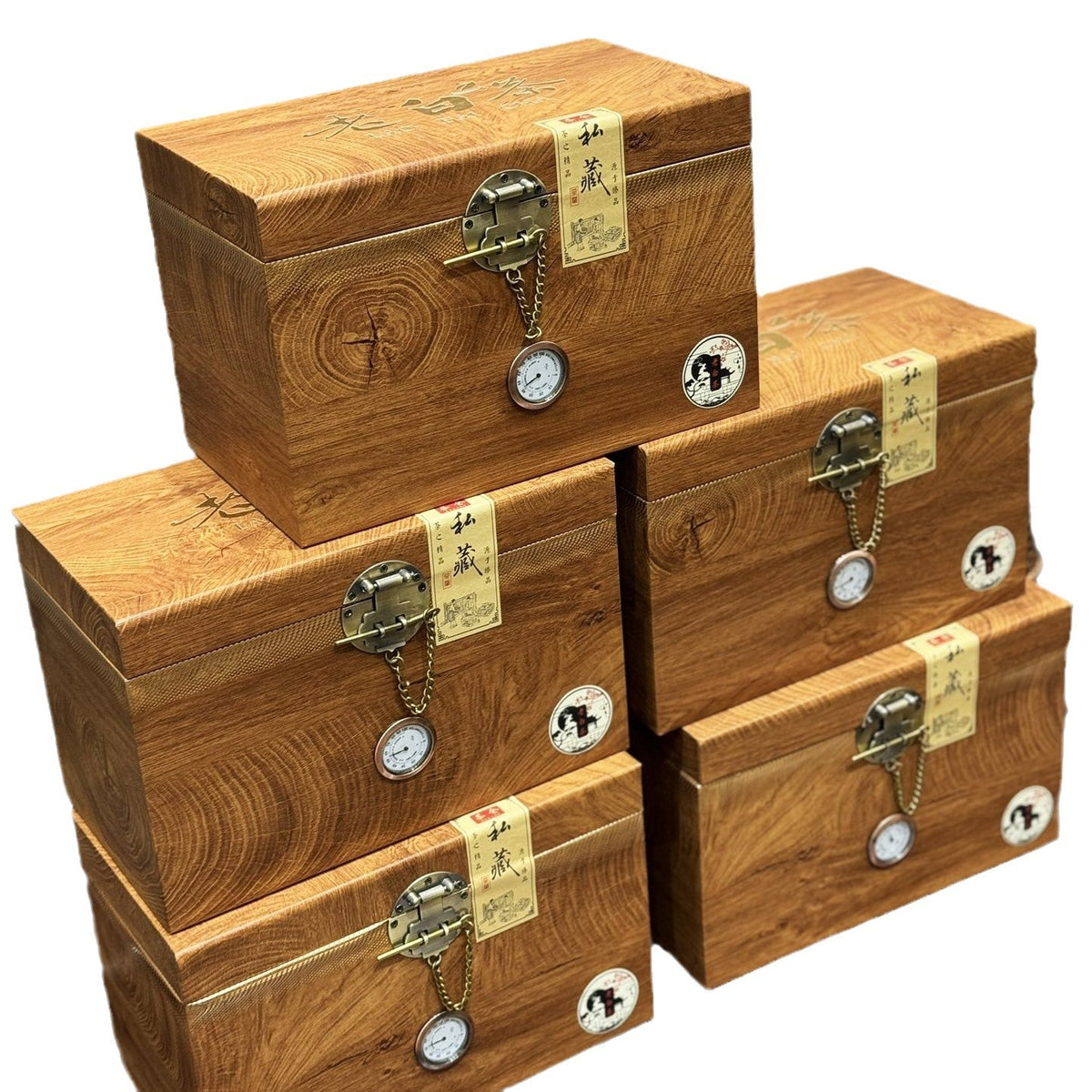 Aged Fuding white tea gift presentation boxes
