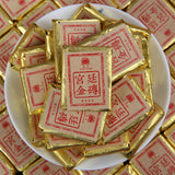 Gongting Gold Ripe Pu-erh Mini Bricks – 500g Palace Gold 宫廷金砖熟茶