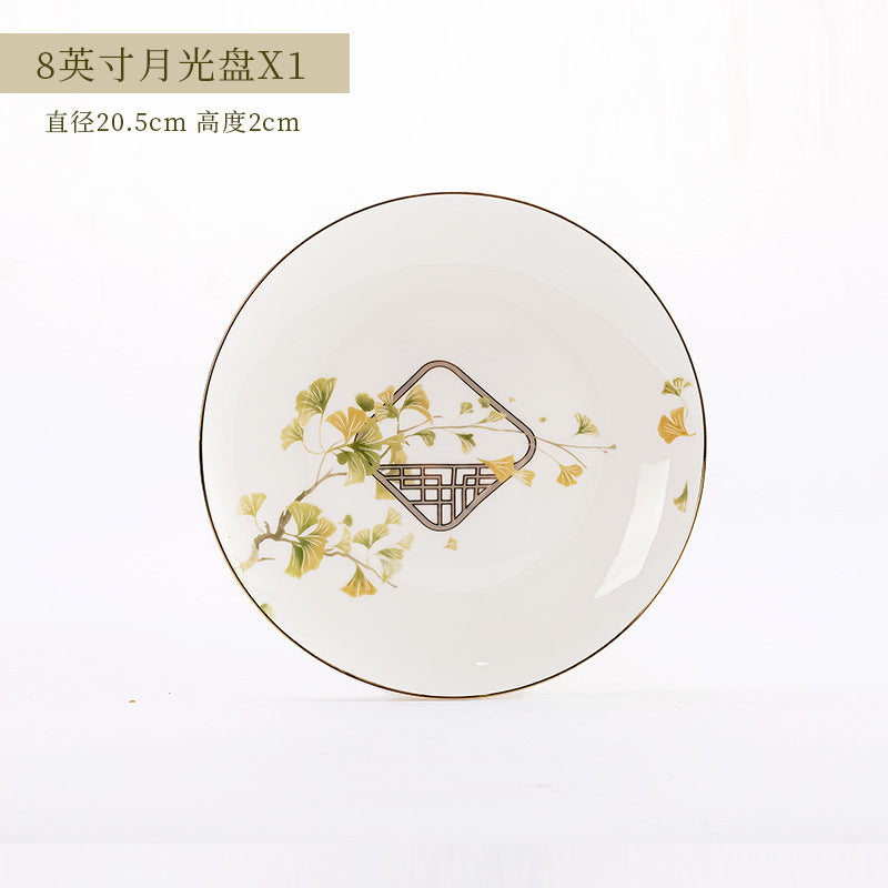 Lucky Star 8-inch moonlight plate size reference